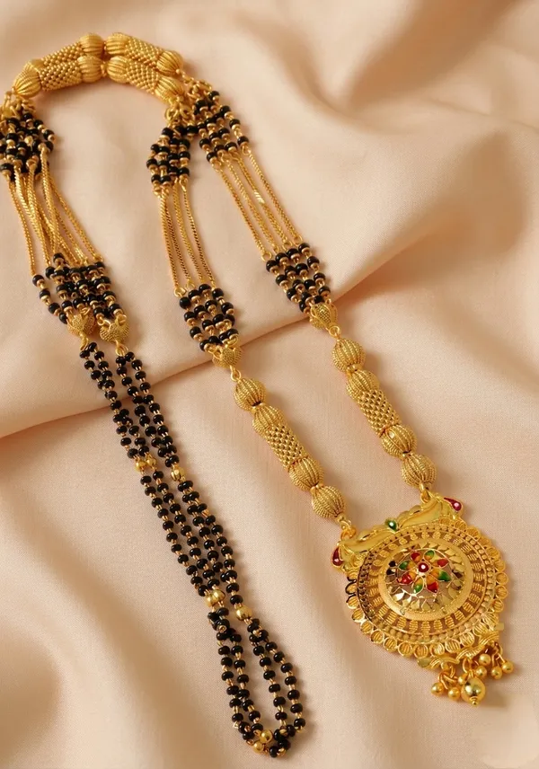 1_Gram_Gold_Premium_Circle_Mangalsutra