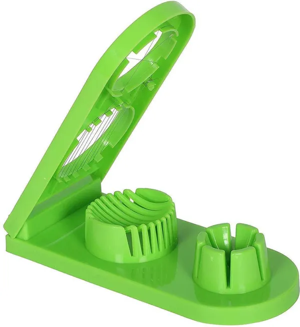 1_Green_Egg_Slicer_And_Cutter_Kitchen_Tool