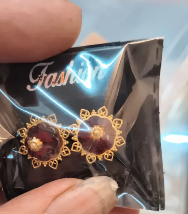 Color_Changing_Maroon_Earrings_Set_of_12_Pairs