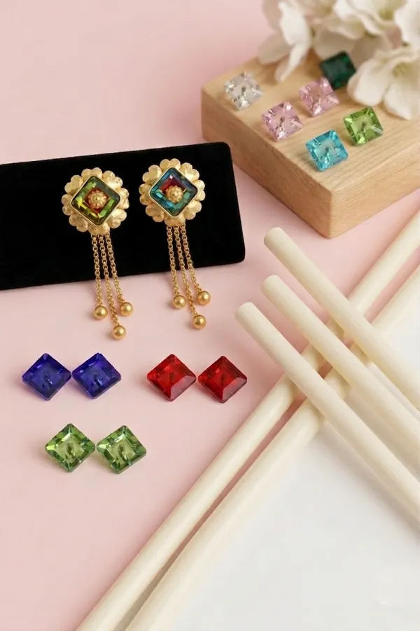 7_Color_Changing_Square_Sakhli_Earrings