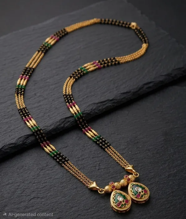 Modern_Traditional_Green_Vati_Mangalsutra