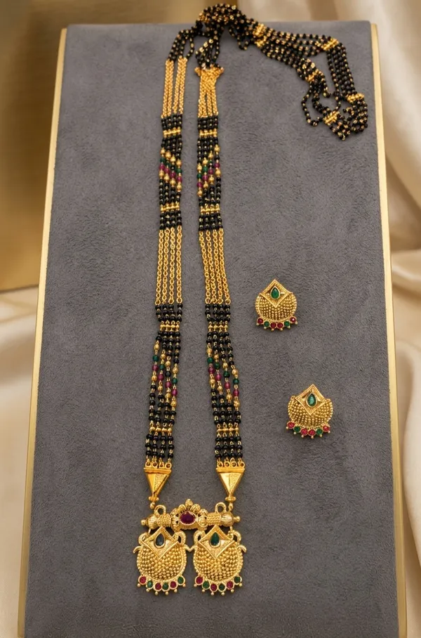 Antique_Deer_Motif_Mangalsutra_For_Women