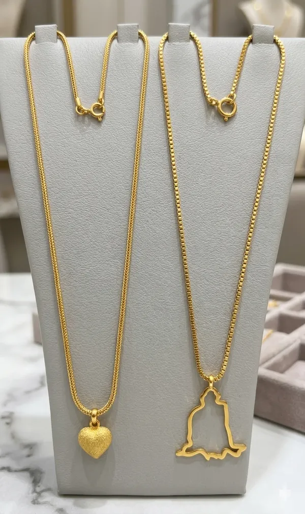 Combo_Swami_Chain_With_Plain_Heart_Chain_Mangalsutra