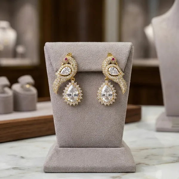 Cubic_Zirconia_Parrot_Design_Earrings_For_Women