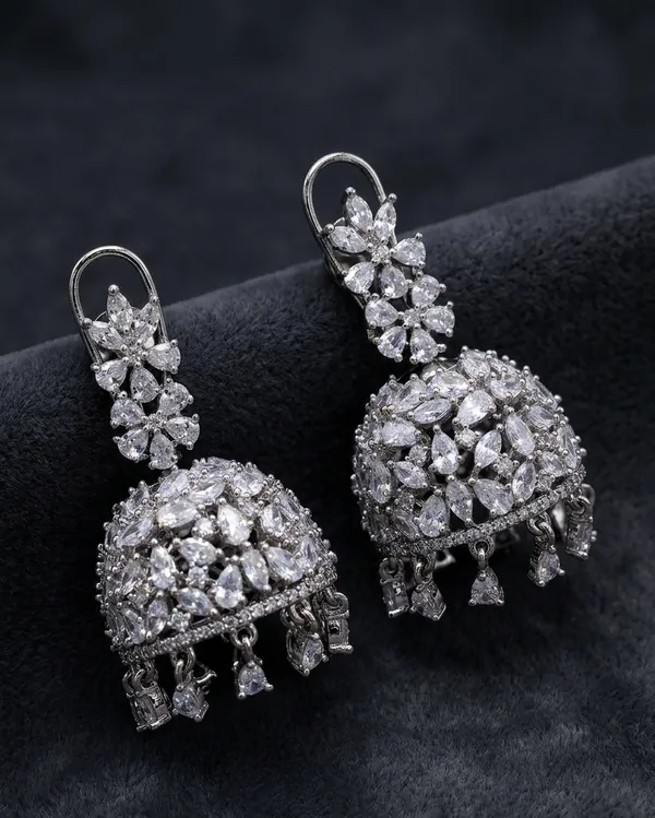 CZ_Premium_Revolving_Jhumka_Chatri_Earrings