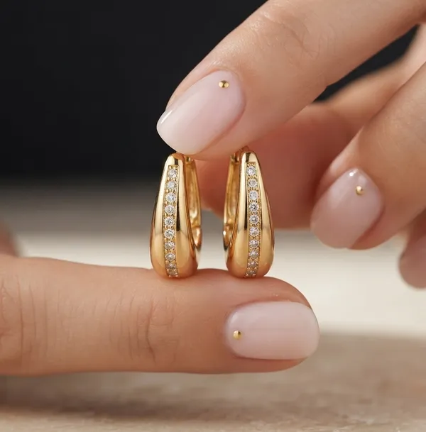 Celeste_Polished_Drop_Hoops