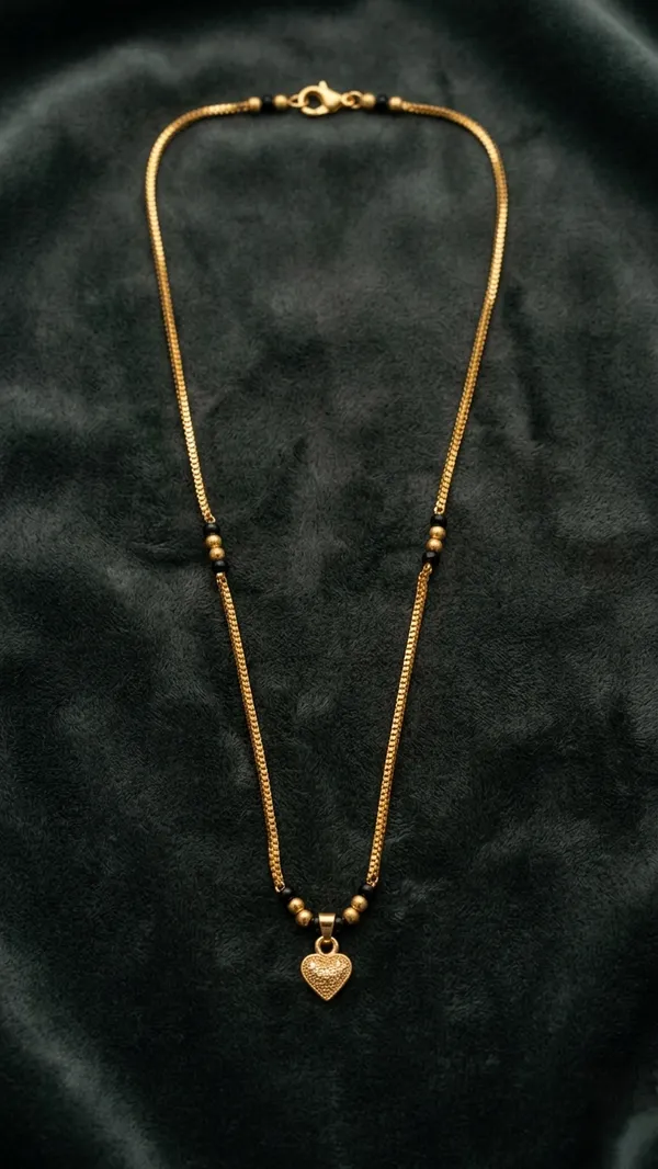 Heart_Pendant_Chain_Mangalsutra_For_Women