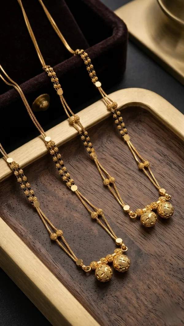 Gold_Bundi_Combo_Mangalsutra_For_Women