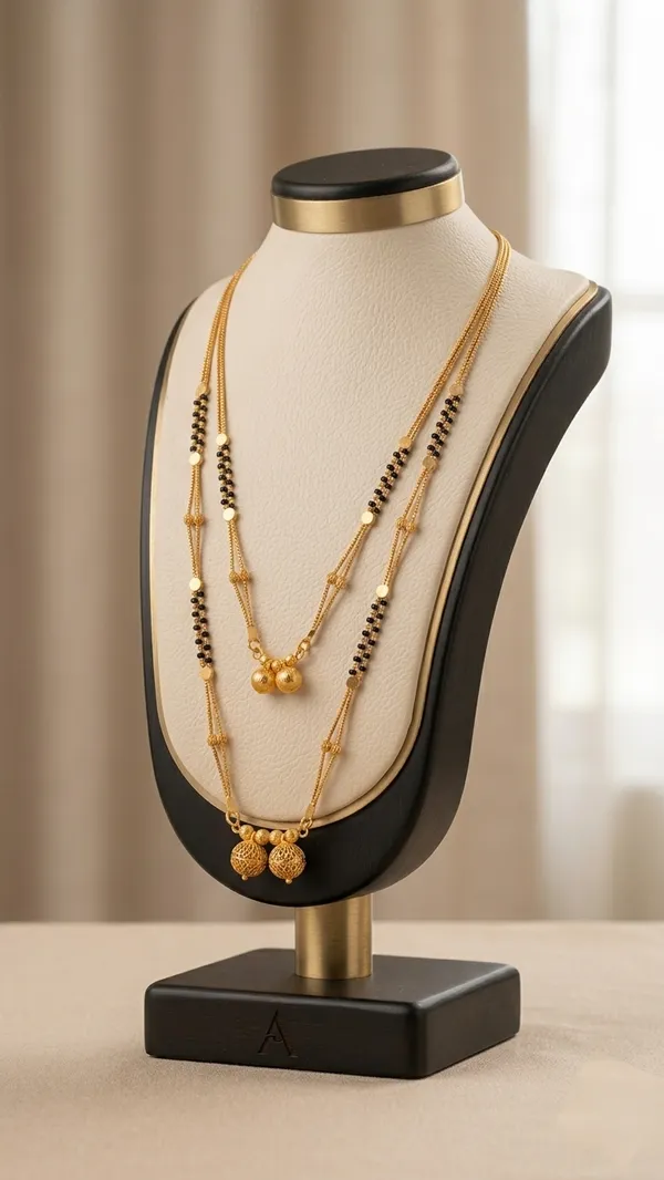 Gold_Bundi_Combo_Mangalsutra_For_Women