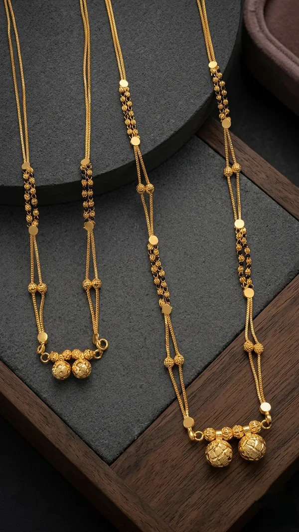 Gold_Bundi_Combo_Mangalsutra_For_Women