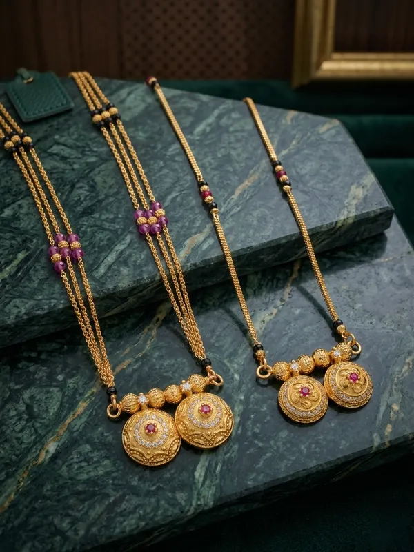 Combo_Long_And_Short_Stone_Vati_Mangalsutra