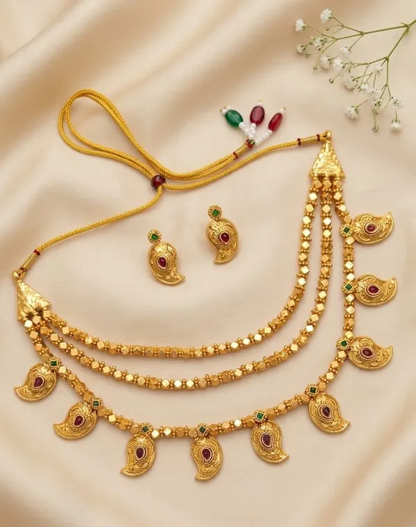 Copper_3_Layer_Ashtpailu_Necklace_