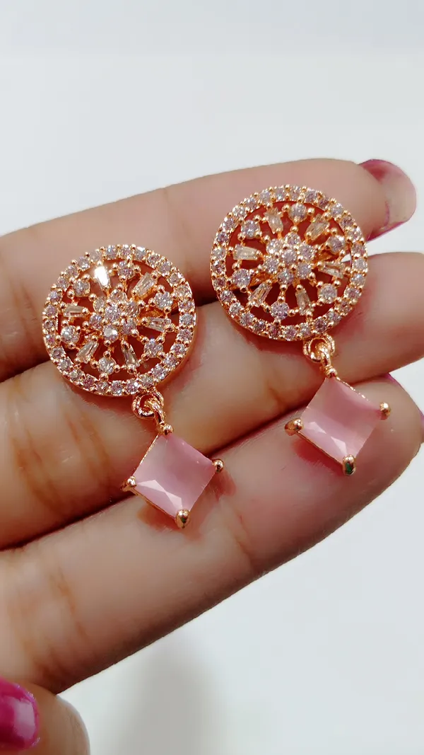 Light_Pink_Cubic_Zirconia_Circle_Earrings