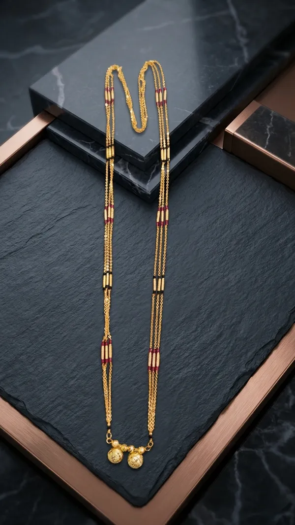 Pink_3-Bead_Padar_Daily_Wear_Mangalsutra_-_36_Inch