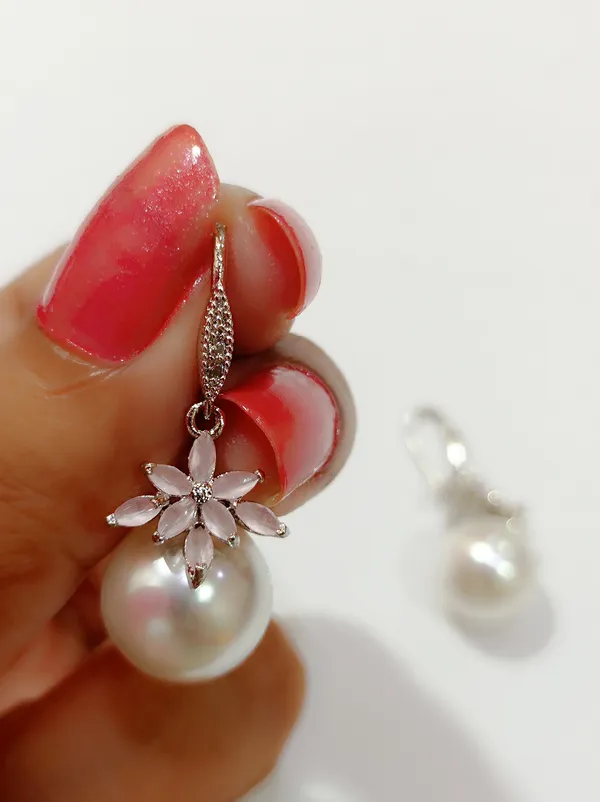 Light_Pink_Hook_Earrings_For_Women
