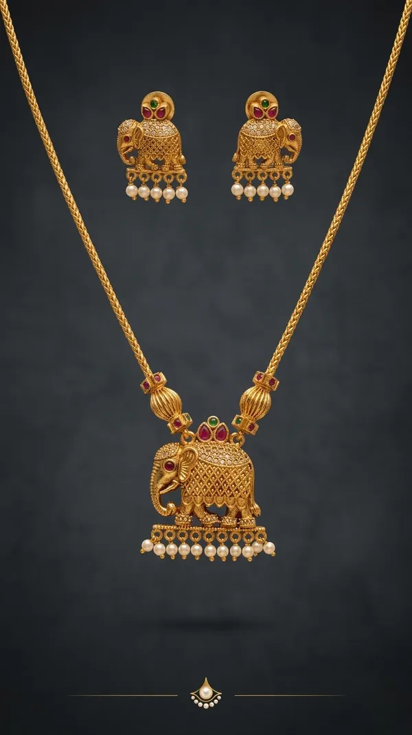 Elephant_Hatti_Chain_Necklace_For_Women