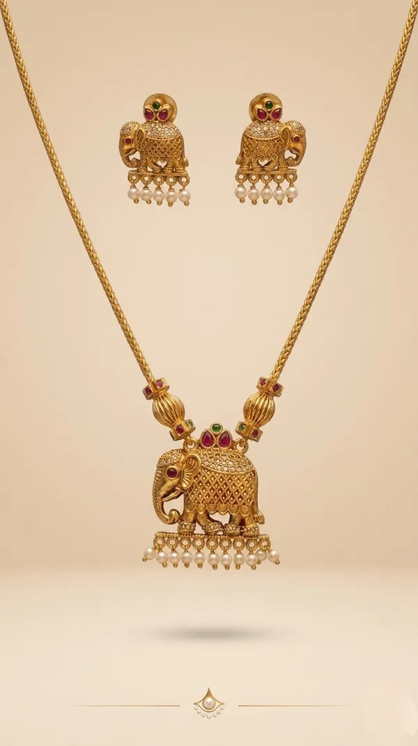 Elephant_Hatti_Chain_Necklace_For_Women