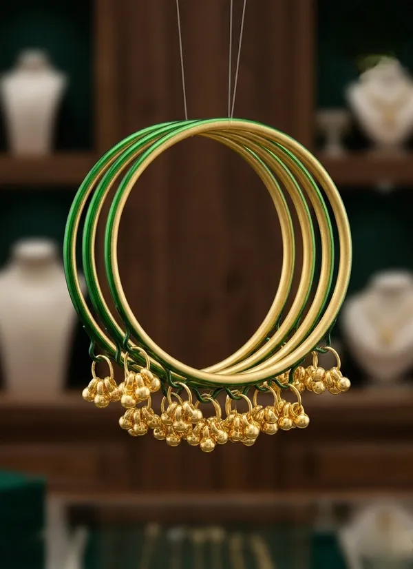 Green_Ghungru_Bell_Bangles_For_Women