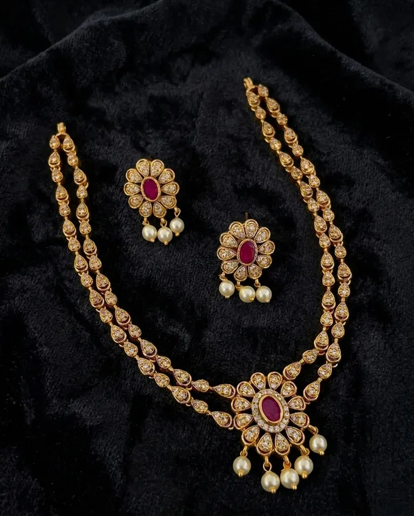 Kundan_Double_Layer_Necklace_For_Women