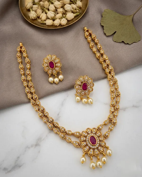 Kundan_Double_Layer_Necklace_For_Women