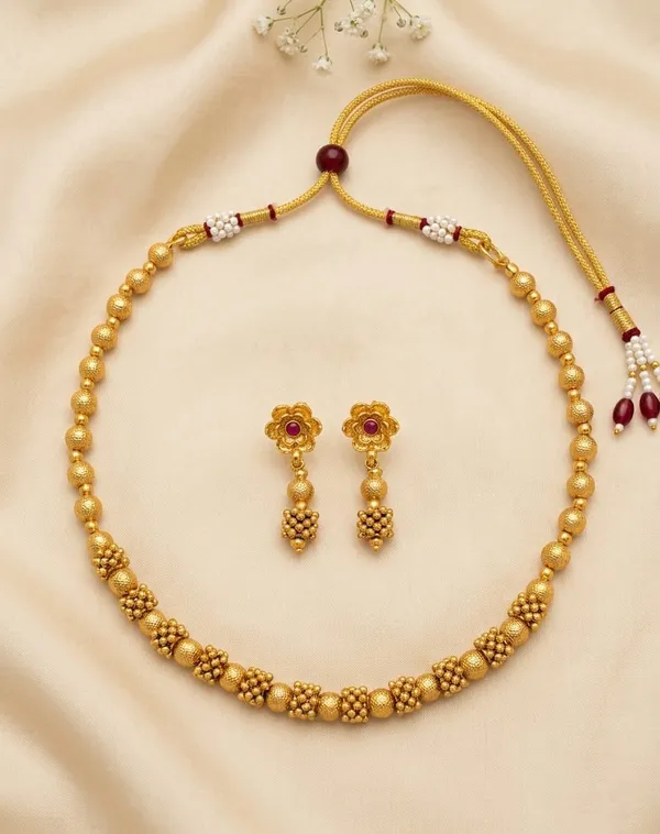 Minimal_Ball_Bead_Thushi_Choker_Necklace_For_Women