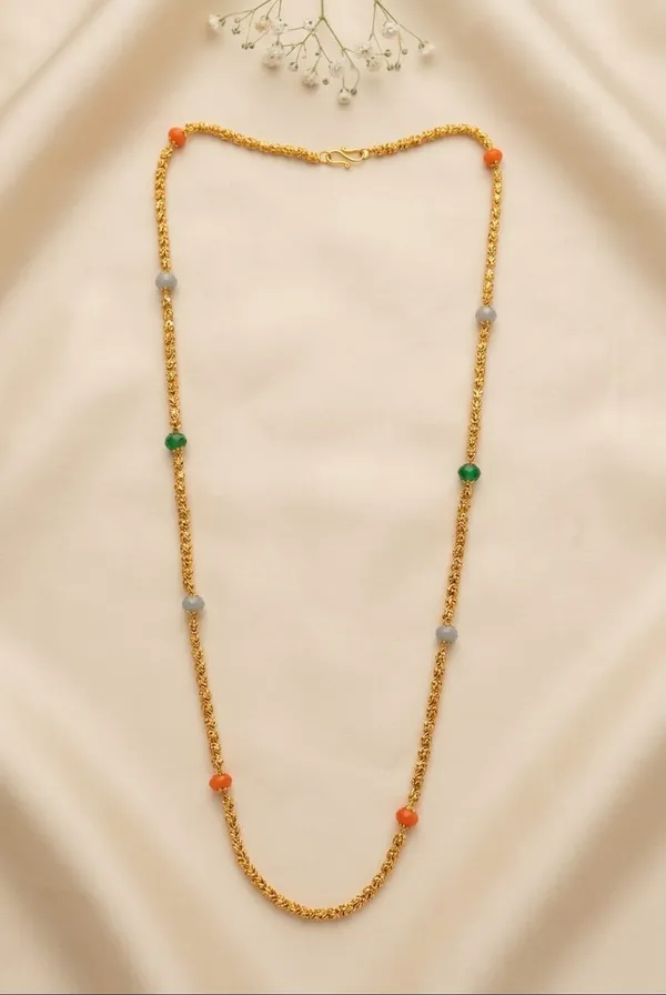 Minimalist_Ruby_&_Emerald_Bead_Chain