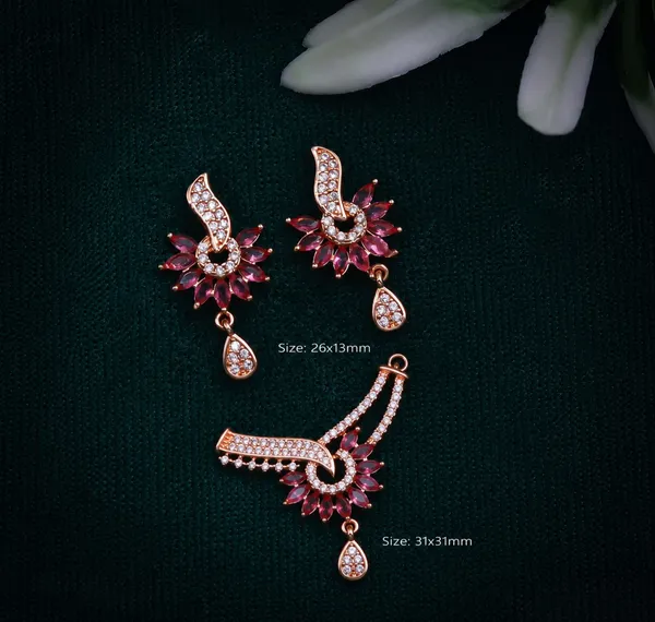 Ruby_Pendent_Set
