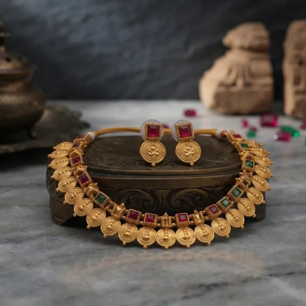 Ruby_and_Emerald_Temple_Coin_Necklace_Set