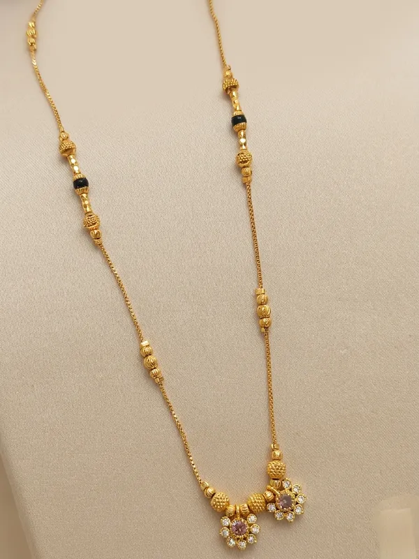 Purple_Bead_Short_Mangalsutra_For_Women