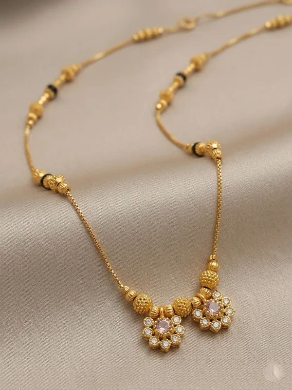 Purple_Bead_Short_Mangalsutra_For_Women