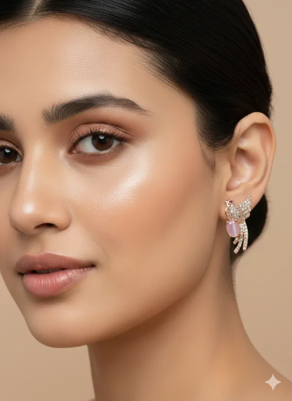 Rose_Gold_Pink_Chimney_Stud_Earrings