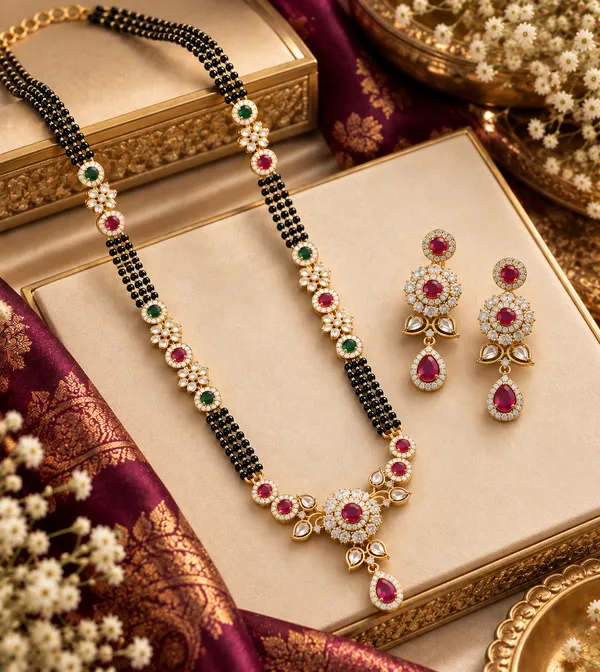 Victorian_Black_Beads_Long_Set