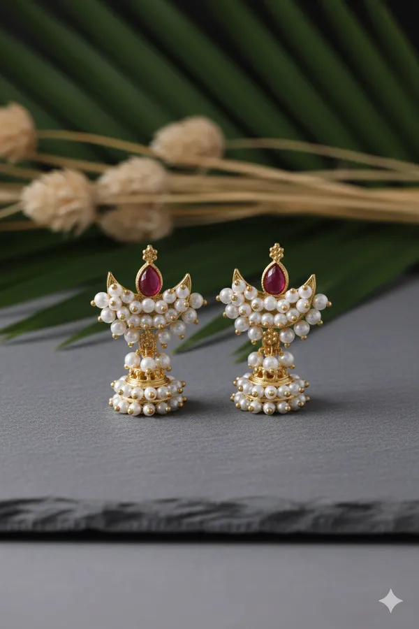 Pearl_Crescent_Chandrakor_Jhumka_Earrings