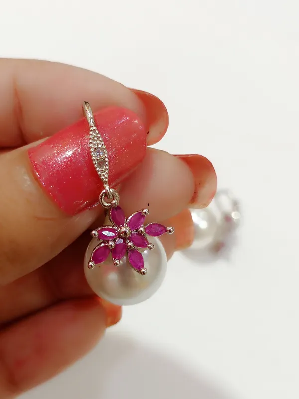 Pink_Rani_Hook_Earrings_For_Women