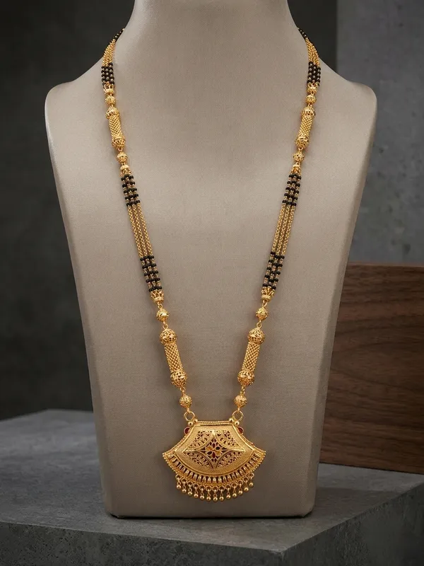 Premium_Damru_Design_Mangalsutra_For_Women