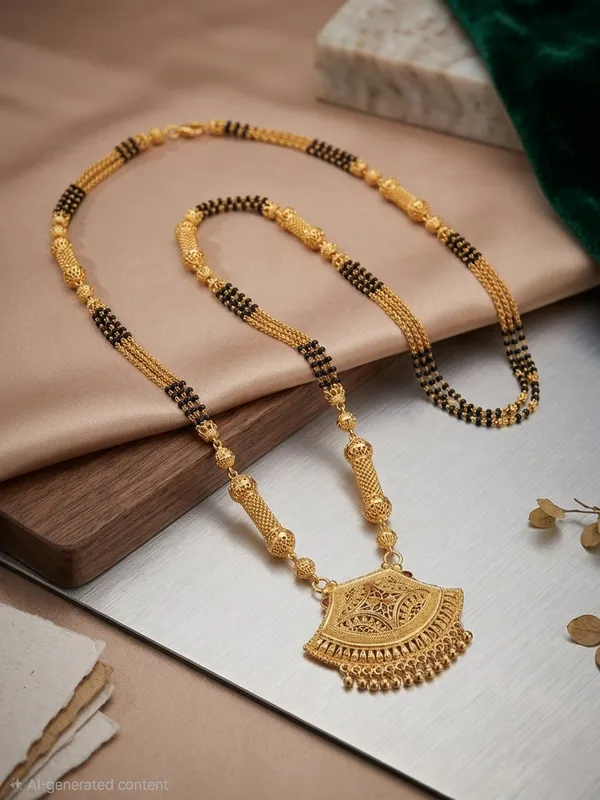 Premium_Damru_Design_Mangalsutra_For_Women