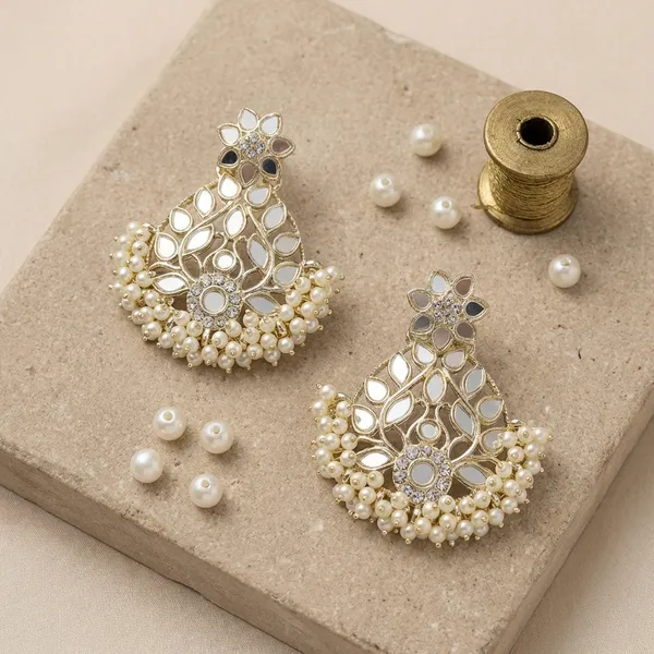 White_Brass_Premium_Pearl_Arsaa_Earrings_For_Women