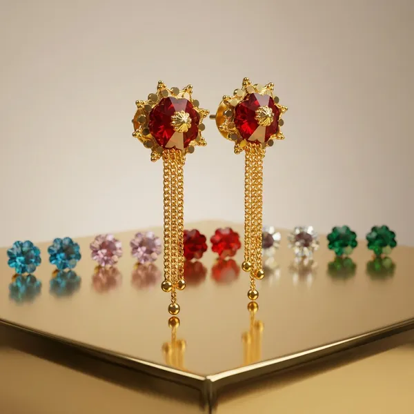 Multicolor_Brass_Premium_Sakhli_Earrings_Set_of_5_Pairs