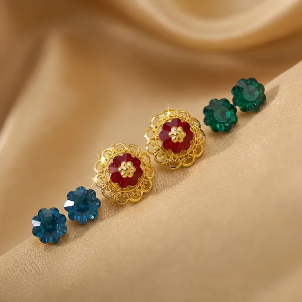 Multi_Brass_Premium_Gopdma_Earrings_Set_of_5_Pairs