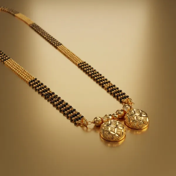 Gold_Filigree_Brass_Patti_Pot_Mangalsutra_For_Women