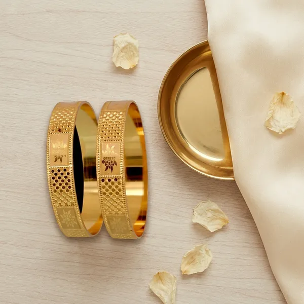 Gold_Brass_Flower_Design_Kada_Bangles_For_Women