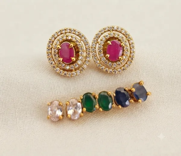 Multi_Color_Changeable_American_Diamond_Earrings