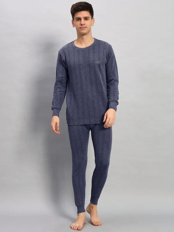 Navy_Blue_Premium_Cotton_Blend_Full_Sleeve_Round_Neck_Regular_Fit_T-Shirt_For_Men