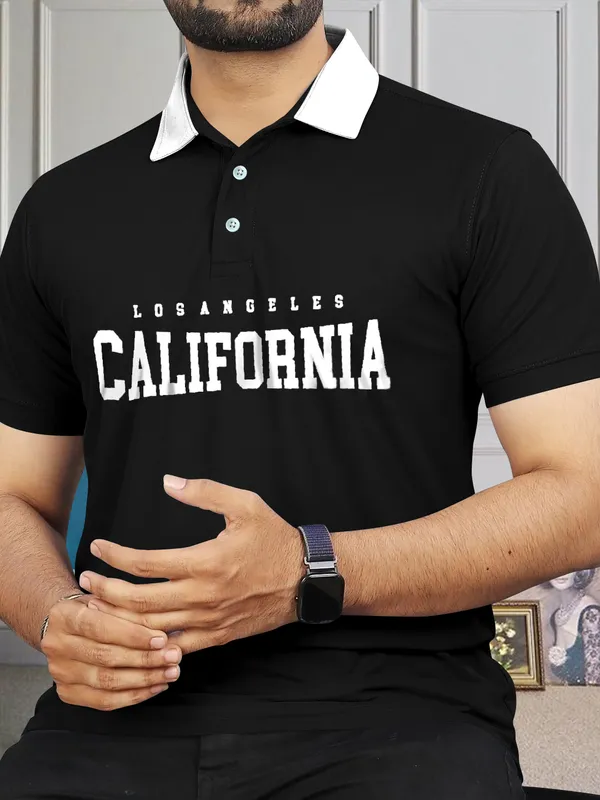 Black_&_Maroon_Premium_Cotton_Blend_Half_Sleeve_Polo_Neck_Regular_Fit_T-Shirt_For_Men_(Pack_Of_2)