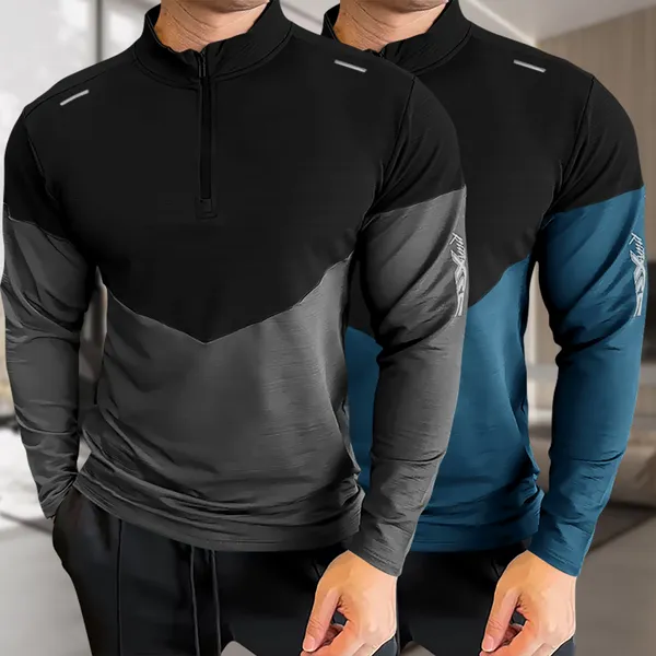 Grey_&_Ice_Blue_Premium_Polyester_Full_Sleeve_Henley_Neck_Regular_Fit_T-Shirt_For_Men_(Pack_Of_2)