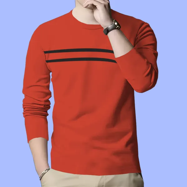 Red_Premium_Cotton_Blend_Full_Sleeve_Round_Neck_Regular_Fit_T-Shirt_For_Men