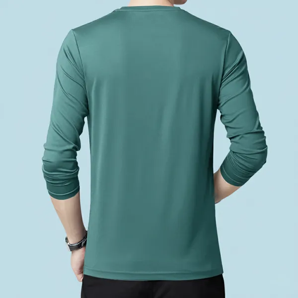 Moisgreen_Premium_Cotton_Blend_Full_Sleeve_Round_Neck_Regular_Fit_T-Shirt_For_Men