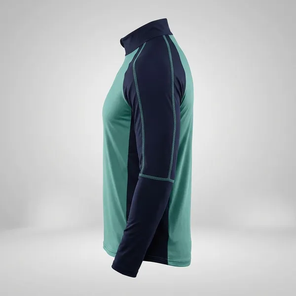 Light_Green_Premium_Polyester_Full_Sleeve_Henley_Neck_Regular_Fit_T-Shirt_For_Men