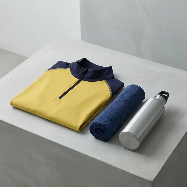 Yellow_Premium_Polyester_Full_Sleeve_Henley_Neck_Regular_Fit_T-Shirt_For_Men