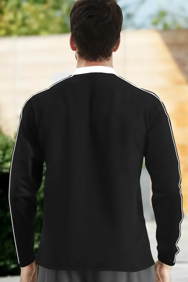 Pack_Of_2_Black_&_Maroon_Premium_Cotton_Blend_Full_Sleeve_Mandarin_Collar_Regular_Fit_T-Shirt_For_Men
